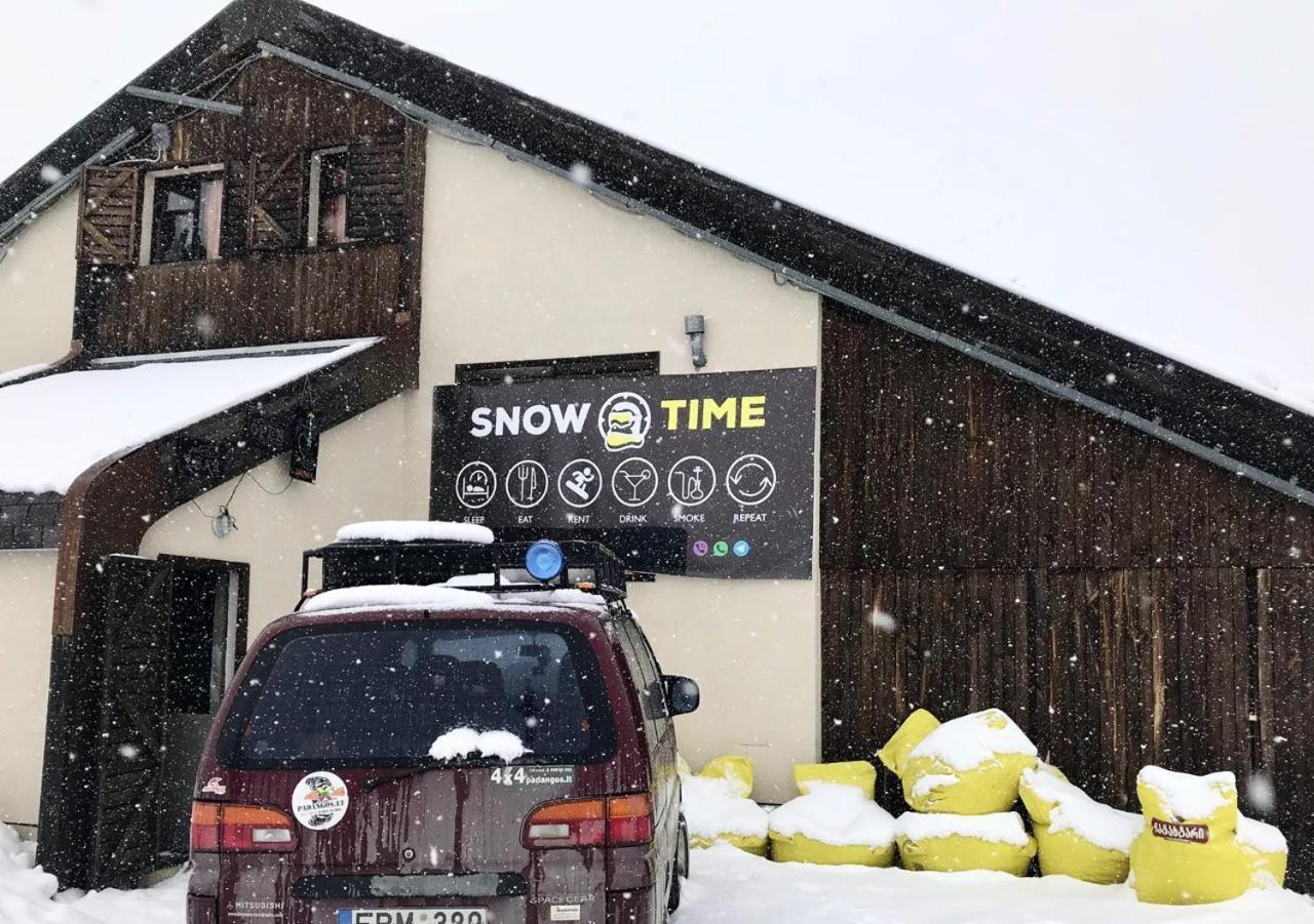 Snow Time Cottage Gudauri Exterior photo
